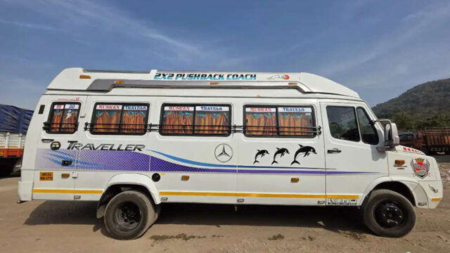 AC 26 Seater Tempo Traveller